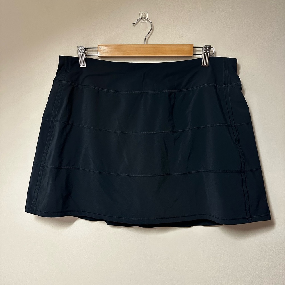 CRZ YOGA Feathery-Fit High Rise Tennis Skirt 14'' True Navy XL